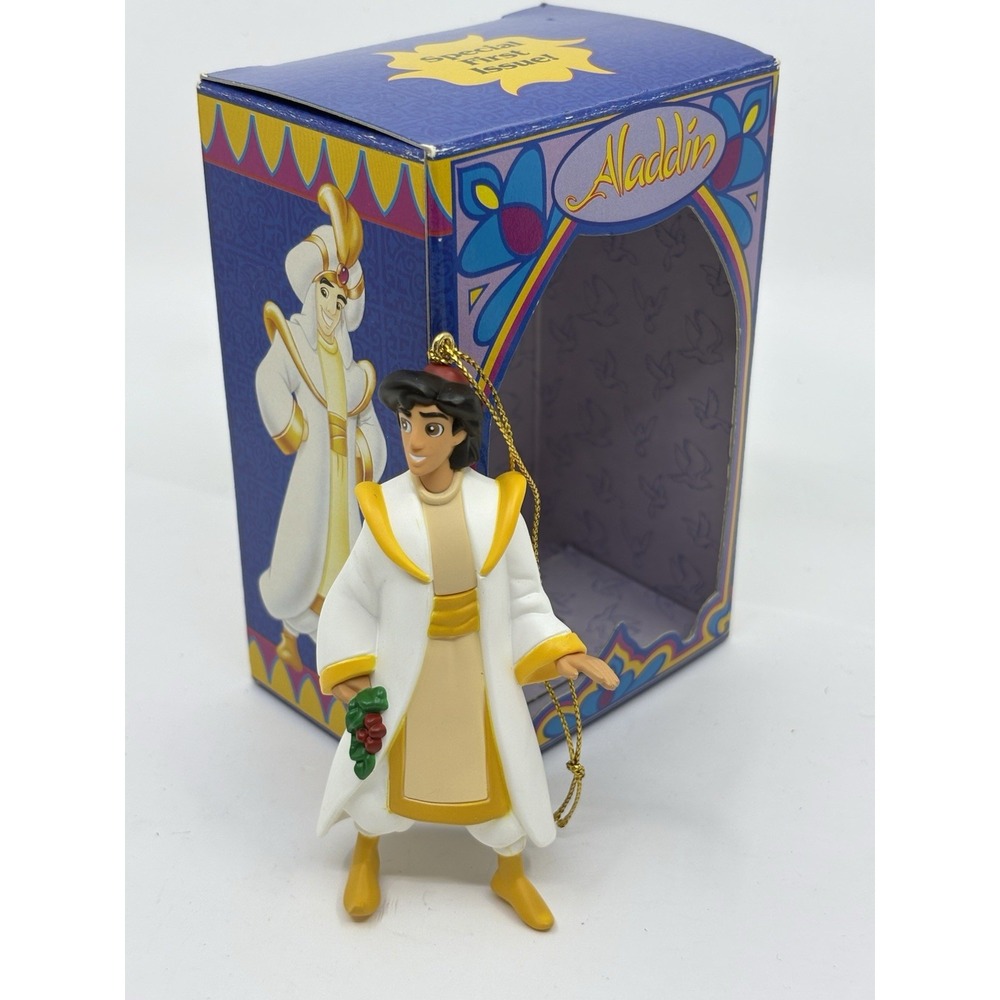 GROLIER Collectibles Disney's Aladdin First Issue Ornament w/Box